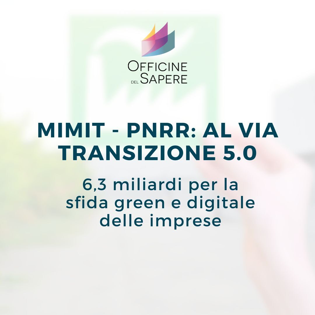 transizione 5.0 transizione 4.0